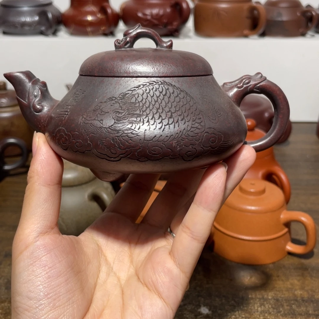 茶壶紫砂宜兴紫砂14.240