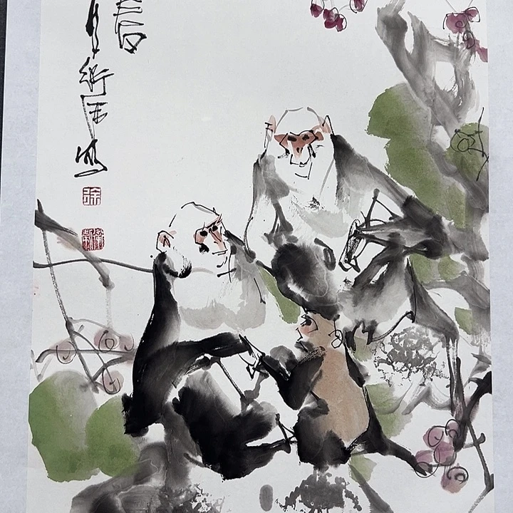 水彩书画作品多次