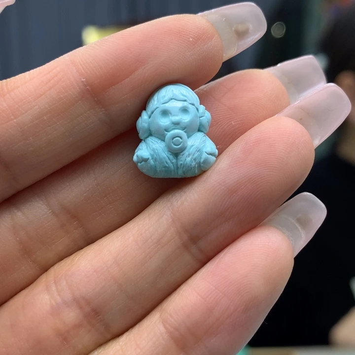 绿松石未镶嵌配饰