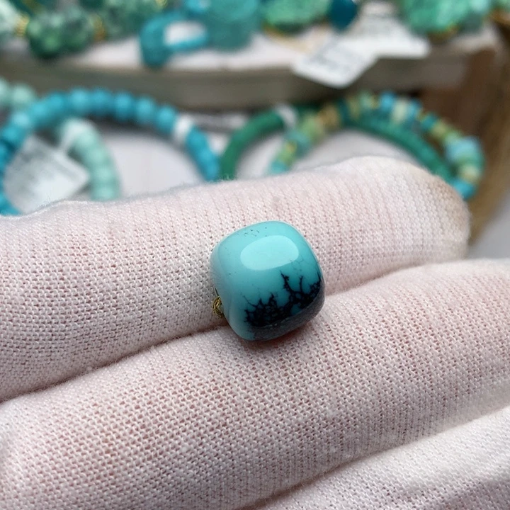 绿松石未镶嵌珠宝奇石12mm