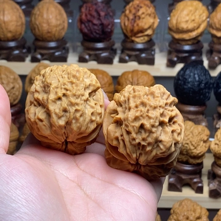 文玩核桃吊坠47赤龙金蟾Y10