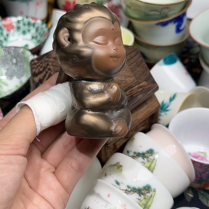 2只微瑕茶具茶具茶具