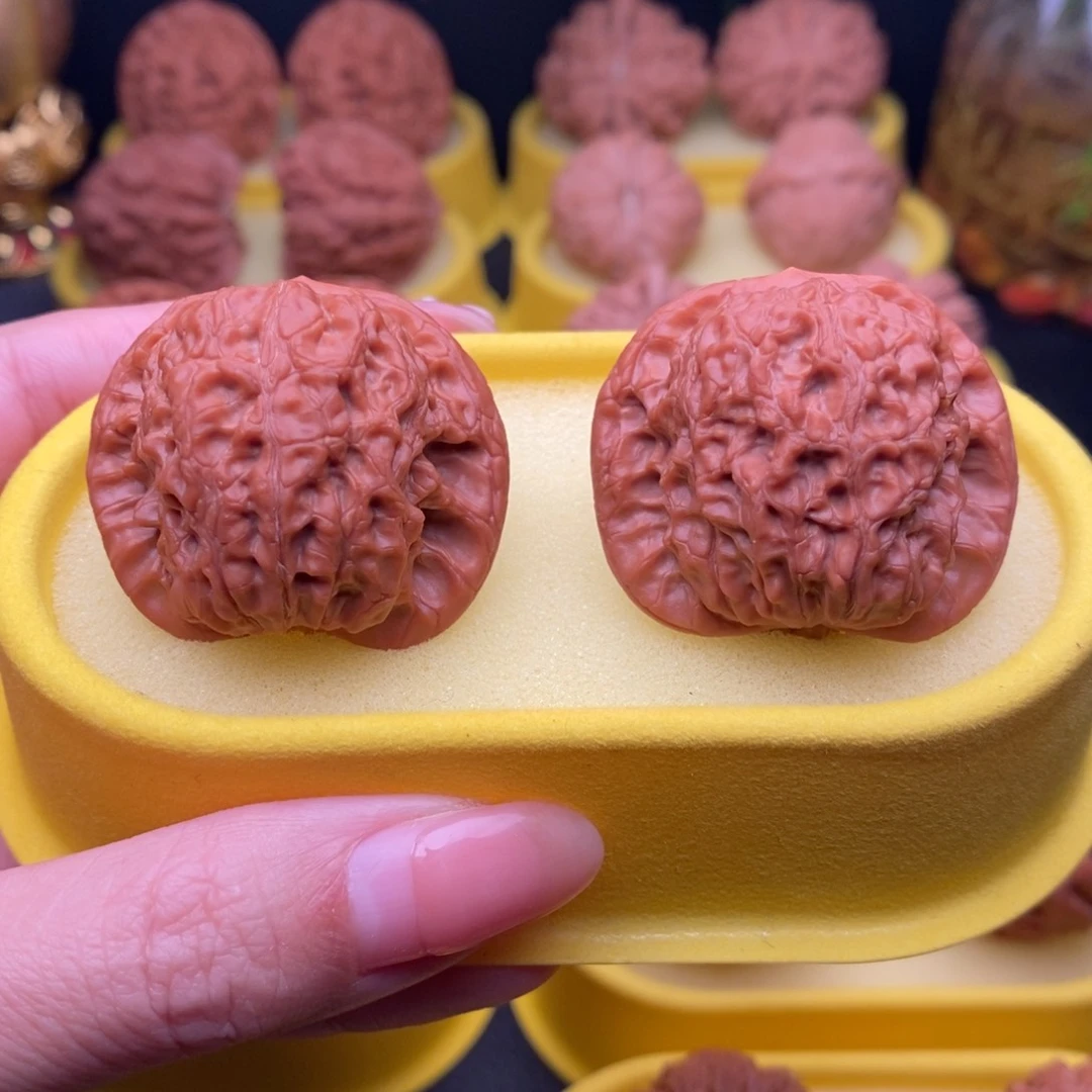 吊坠文玩核桃血麒麟38尺精对