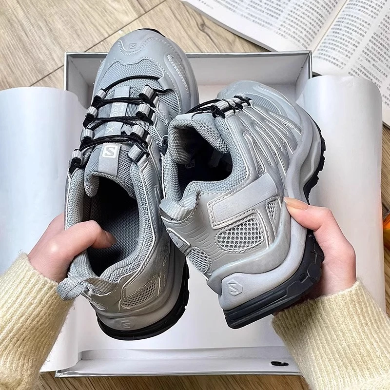 【PVKB正品】春秋2025新款女潮流户外徒步休闲旋钮运动鞋防滑软底登