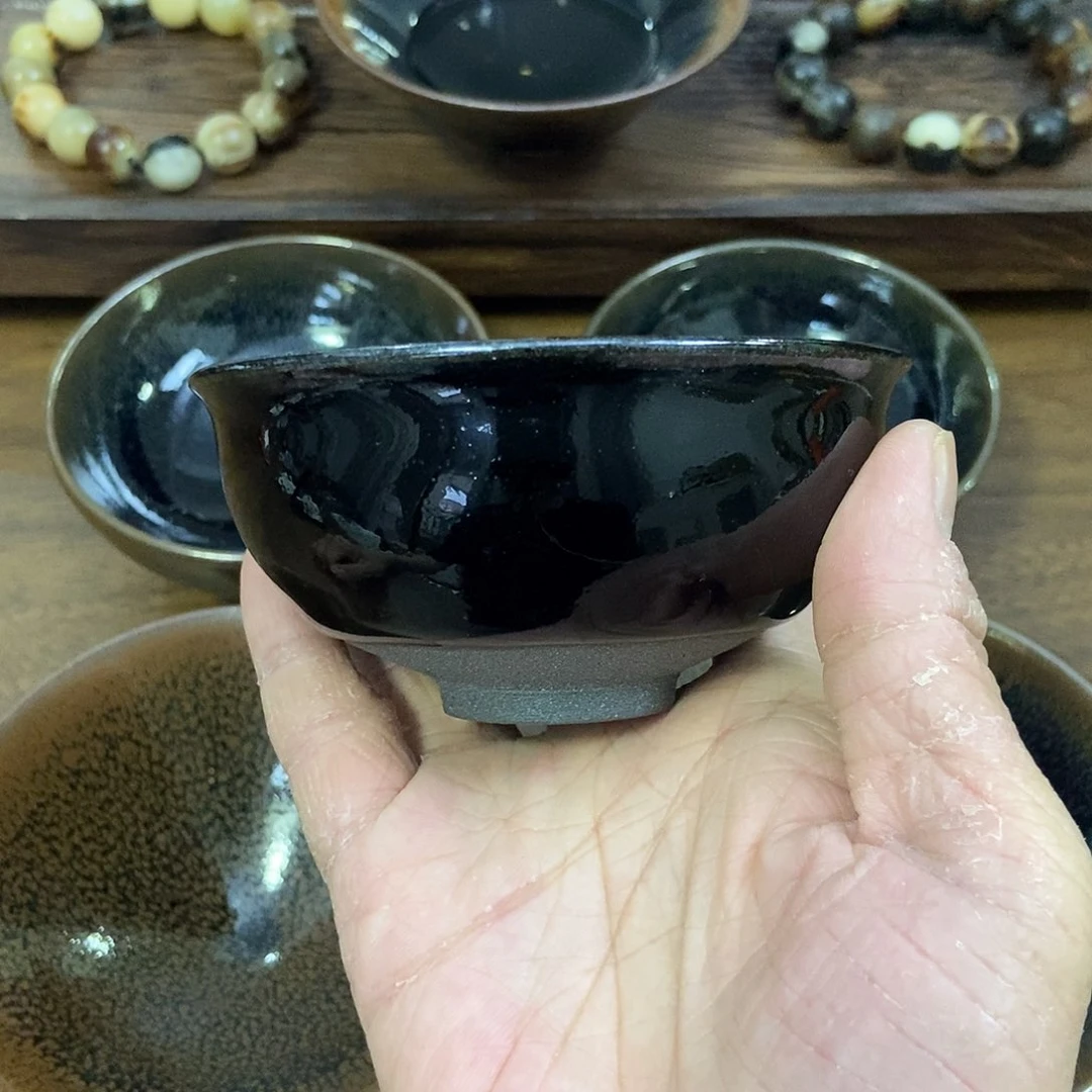 茶盏北之苑龙窑柴烧二档乌金