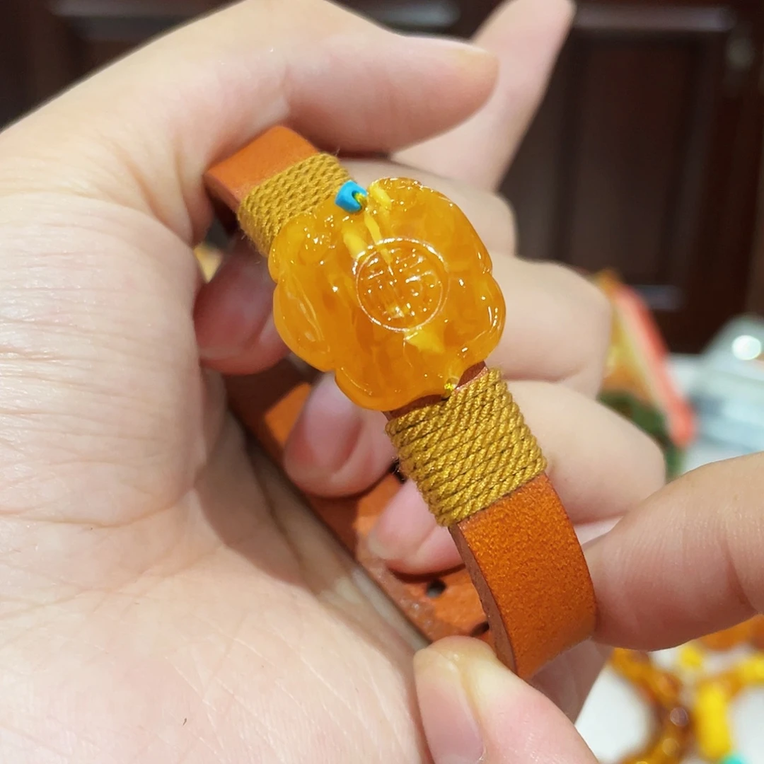 手链蜜蜡未镶嵌手串