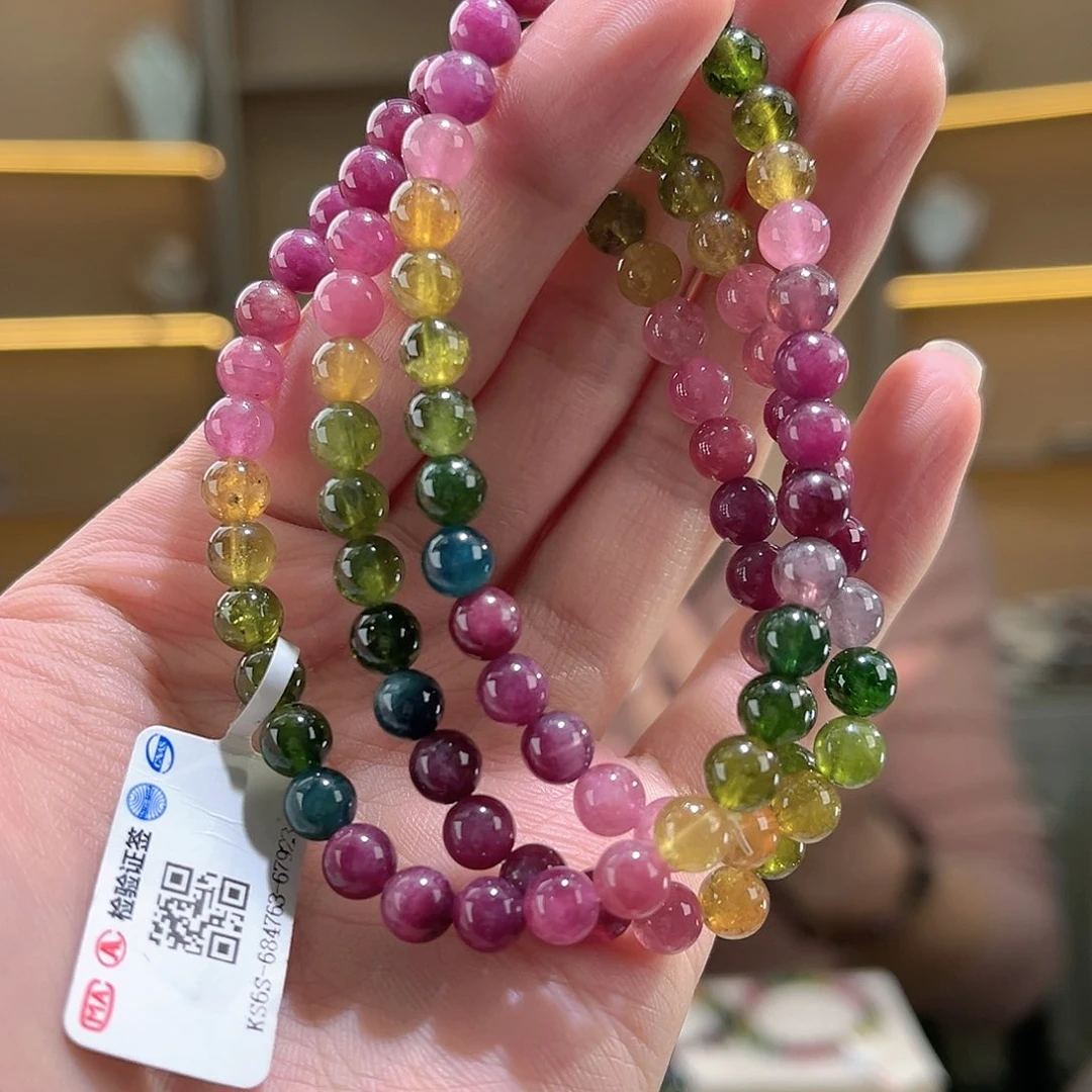 碧玺碧玺（多样性发一件）6mm未镶嵌