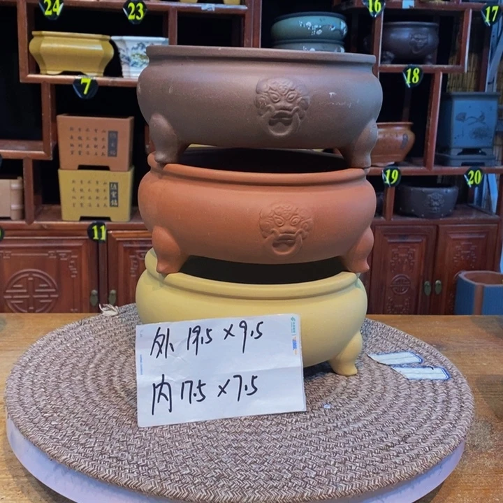 紫砂花盆紫砂花盆