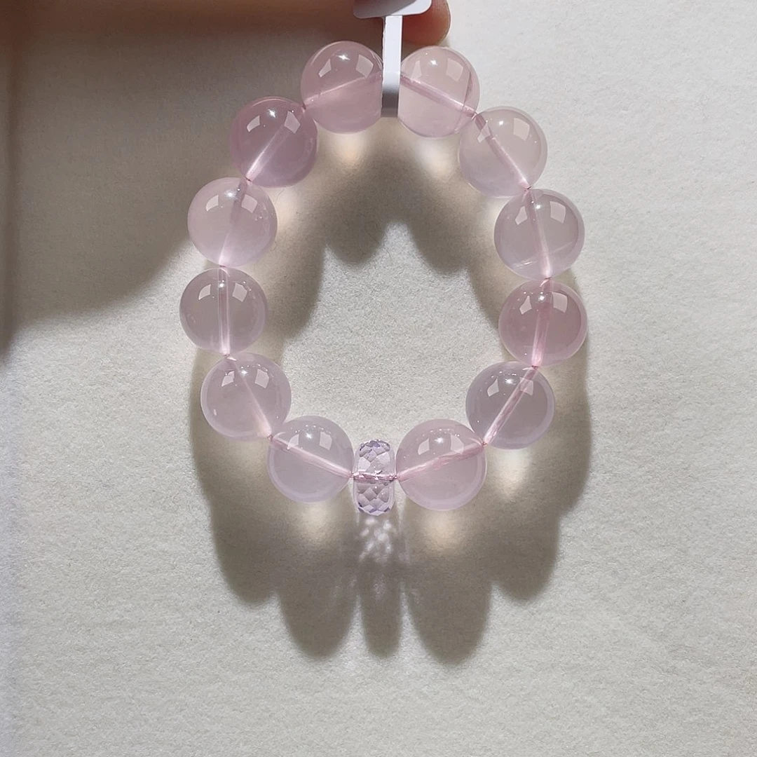 李***i水晶手链未镶嵌粉水晶