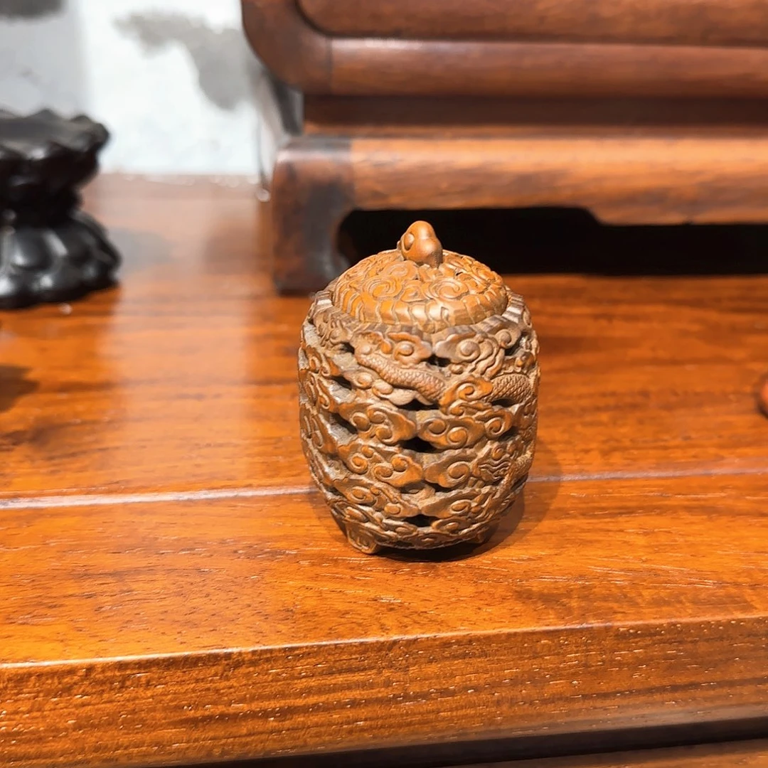 L***Ꙫ花梨木类黄杨木熏炉