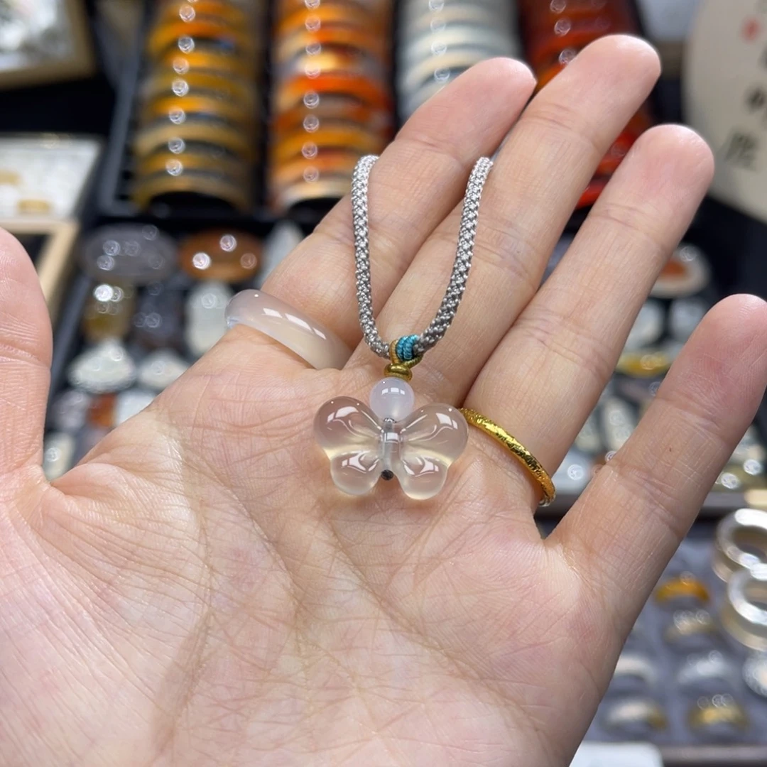 玛瑙/玉髓未镶嵌颈饰