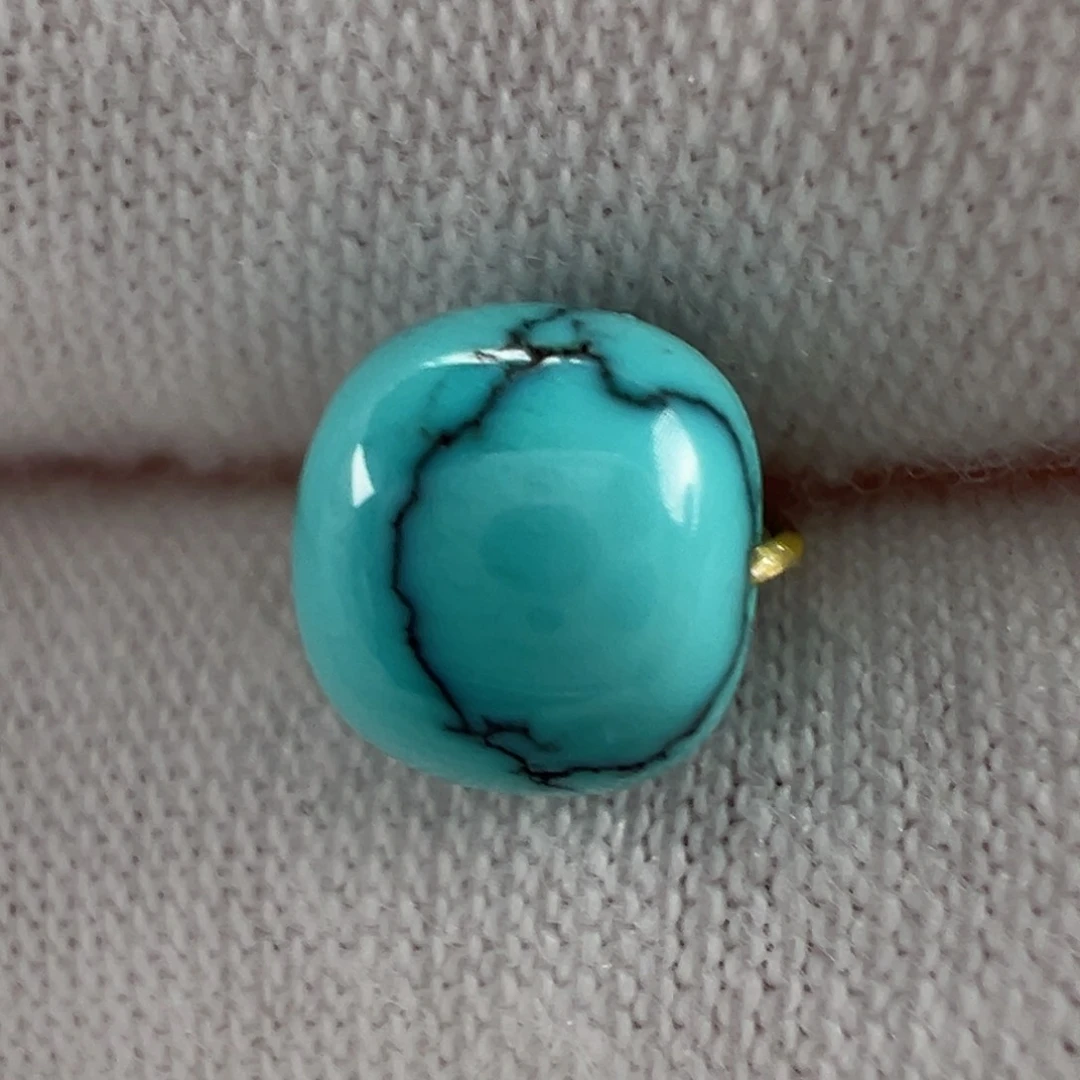 未镶嵌绿松石配饰6.8mm