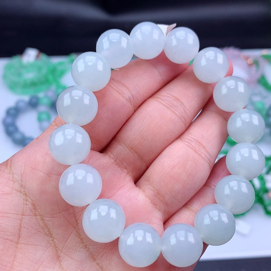 未镶嵌手链翡翠手串