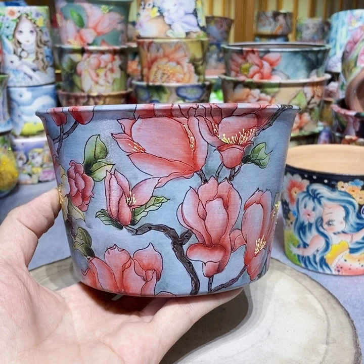 景德镇艺术手绘作品