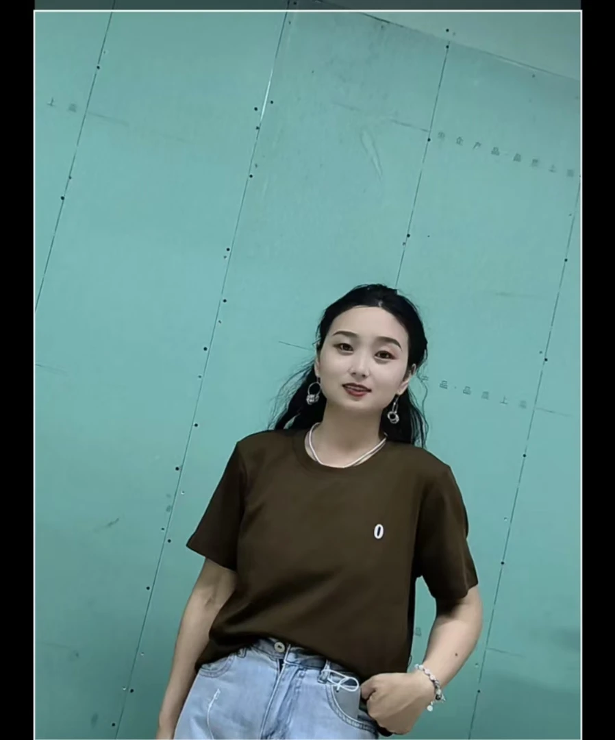 T恤显瘦高品质潮流纯色韩版时尚休闲百搭夏季宽松6298