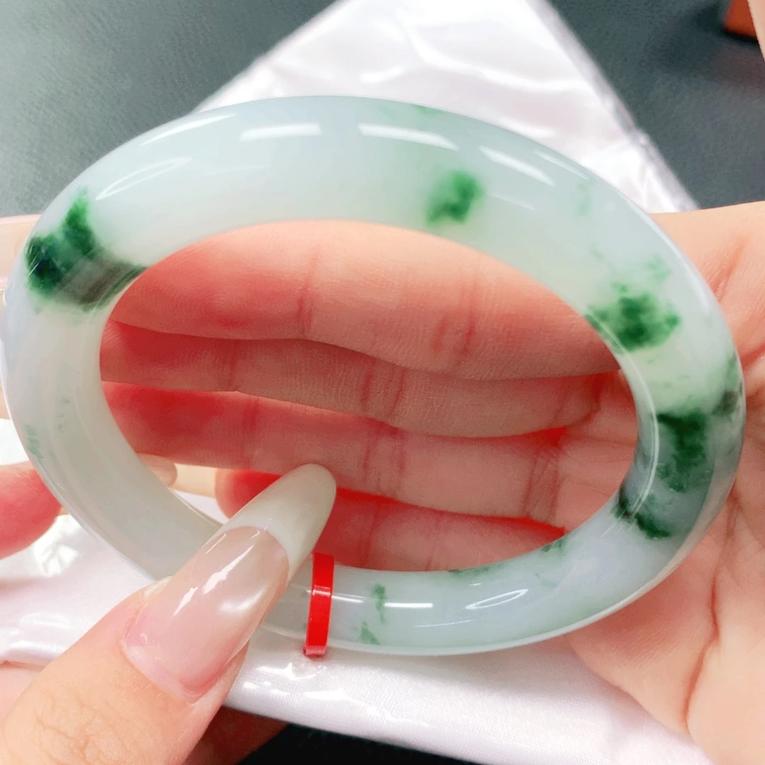 翡翠未镶嵌手镯56
