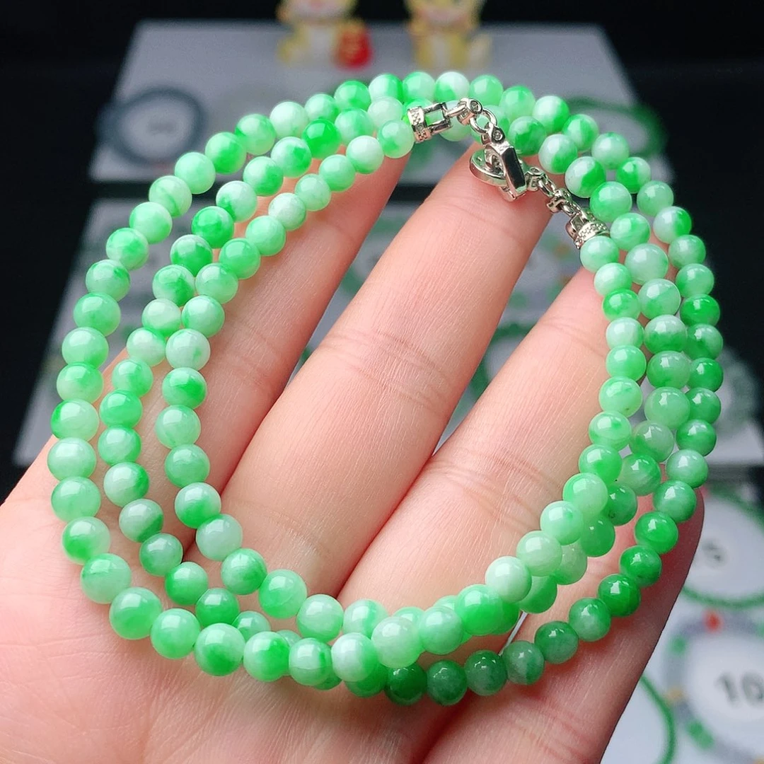 翡翠未镶嵌手链翡翠