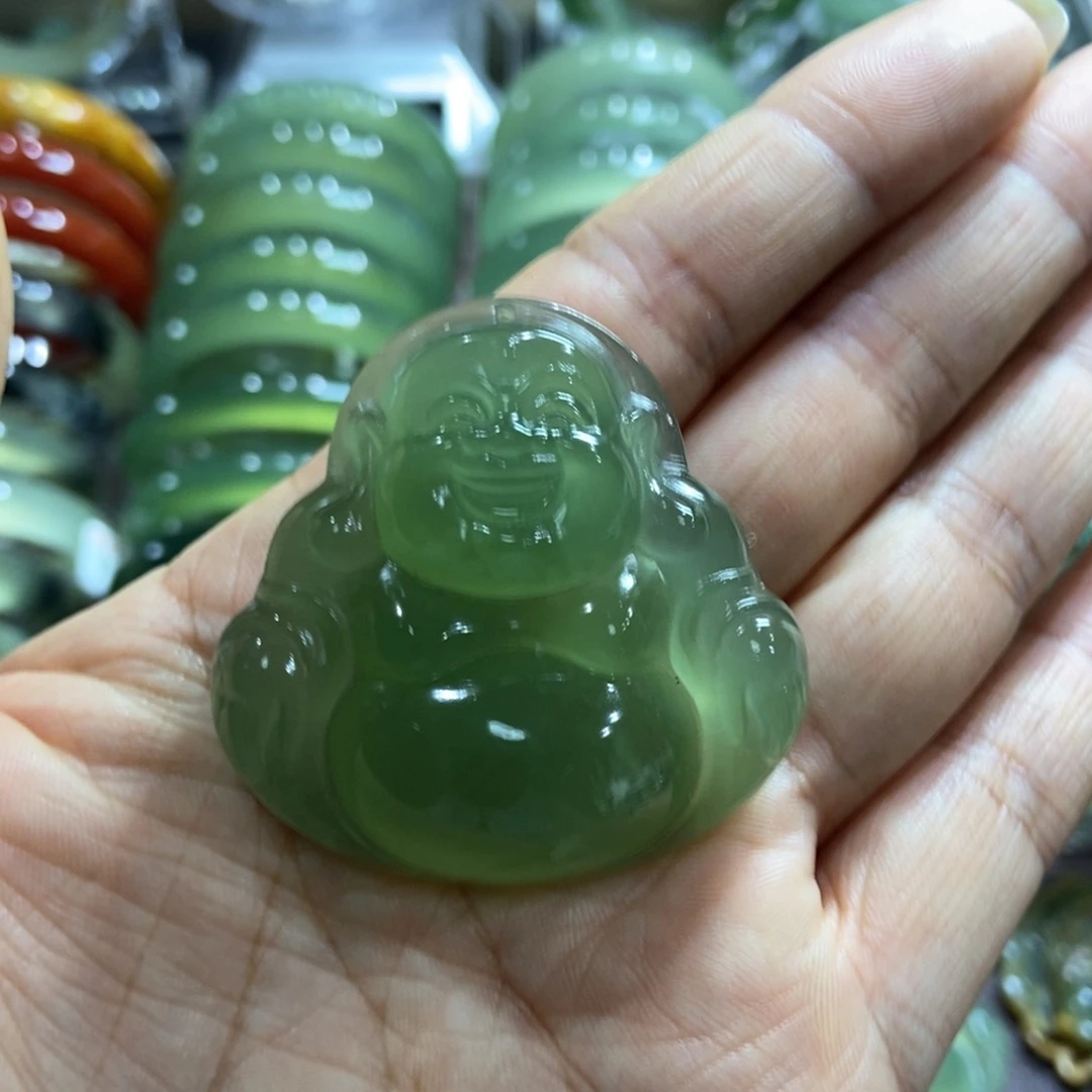 岫玉未镶嵌手镯微瑕建议勿拍