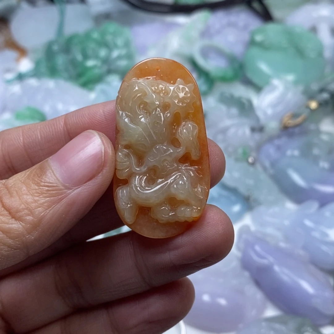 颈饰未镶嵌翡翠谢*翡翠