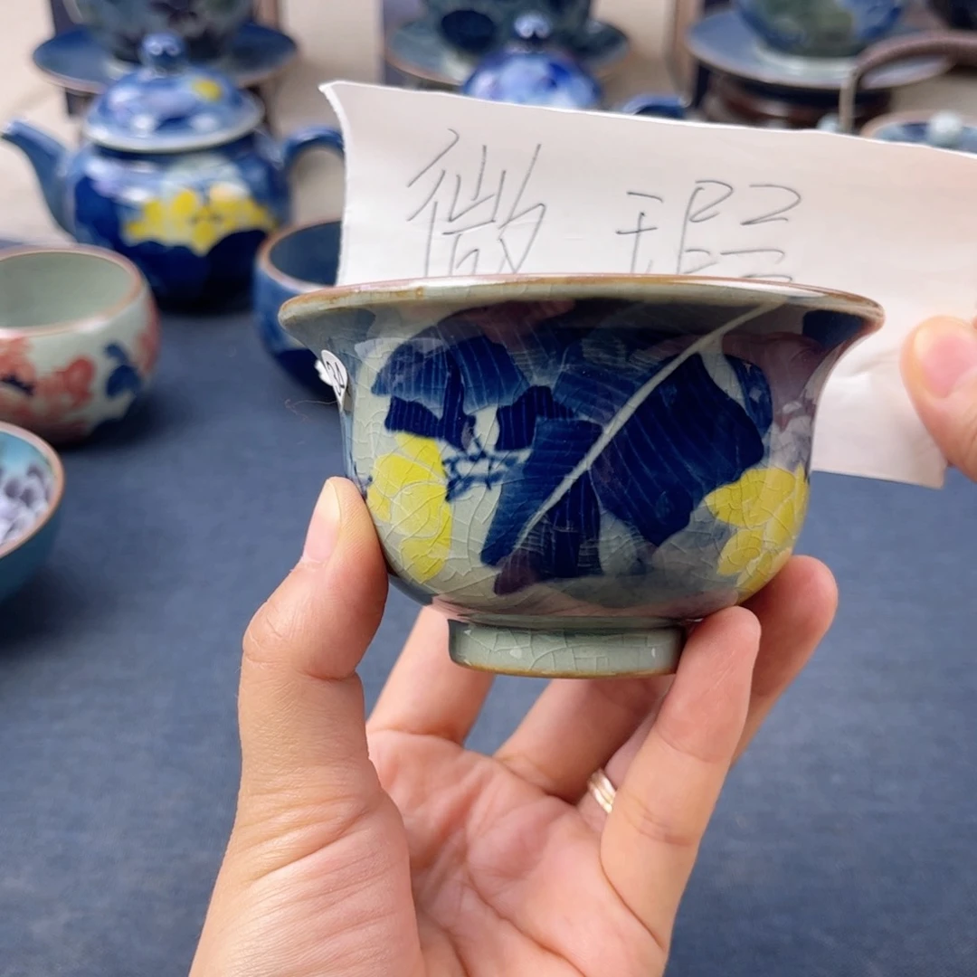 杯景德镇手绘手工茶具