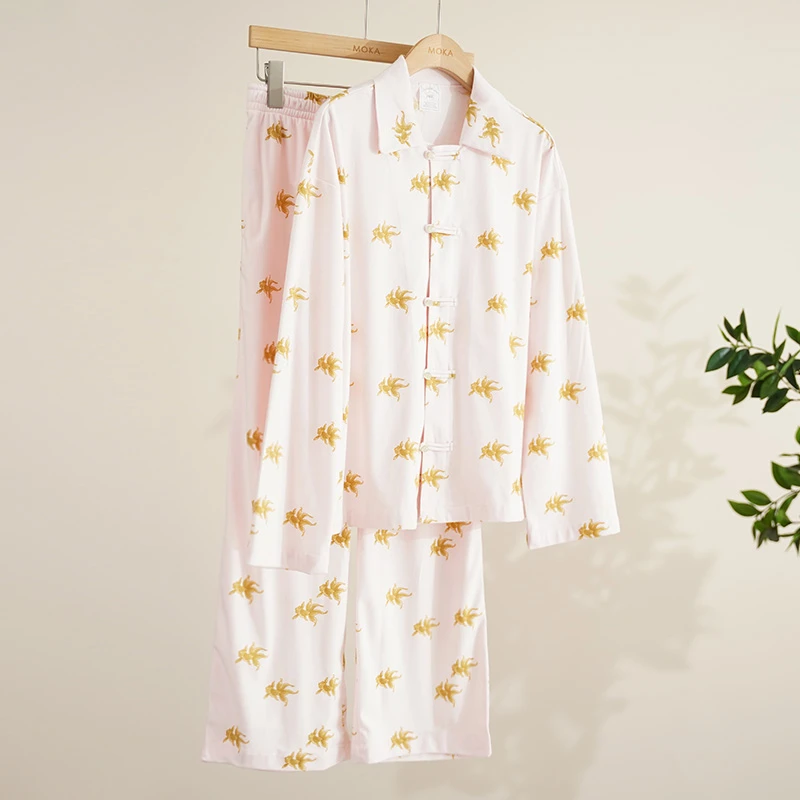 西班牙订单新年限定家居服套装女士睡衣（250071）2373