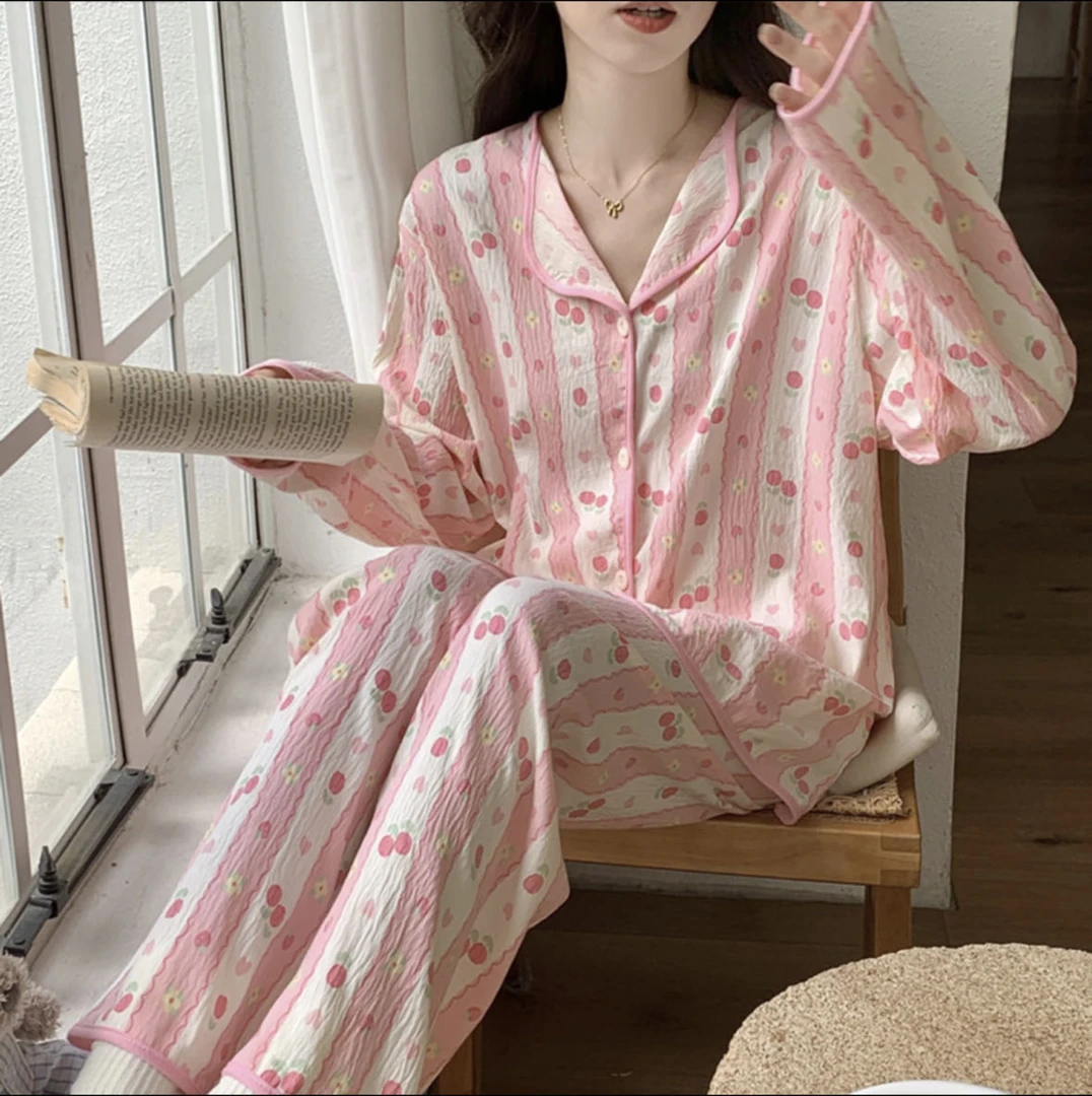 【宜宜家】 春夏睡衣套装    找对应价格拍哦~ 微瑕无险介意勿拍