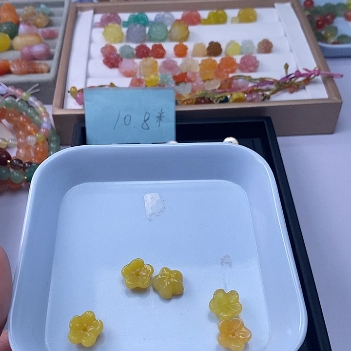 玛瑙/玉髓车挂未镶嵌翩*