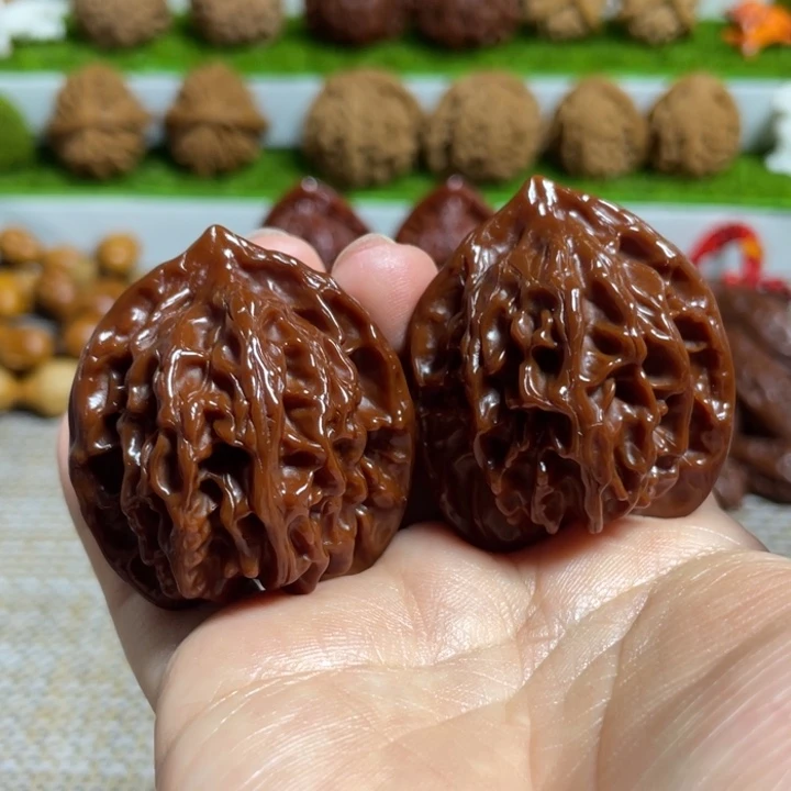 文玩核桃把件39公子帽