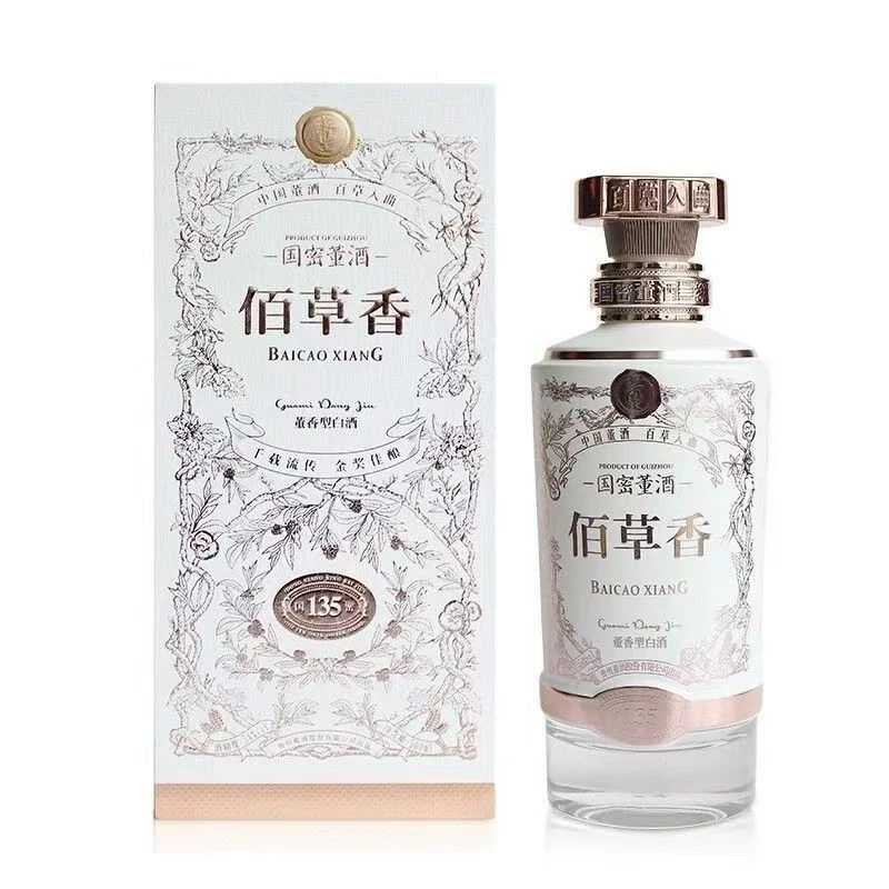 董酒百草香54度500ml董香型白酒