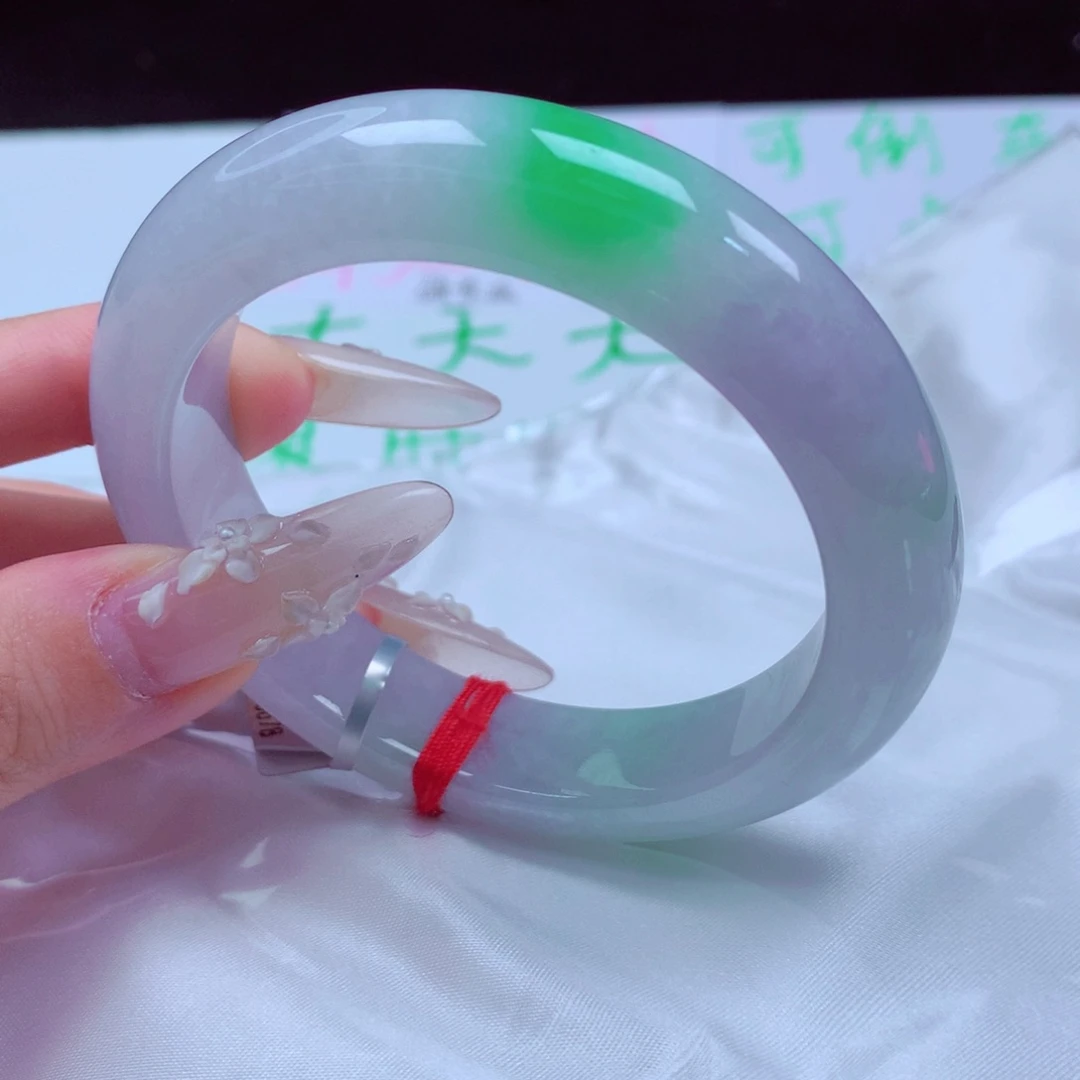 未镶嵌手镯翡翠天然缅甸翡翠A货手镯 133号