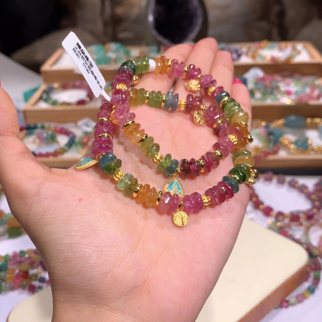 未镶嵌多样性发货其一碧玺