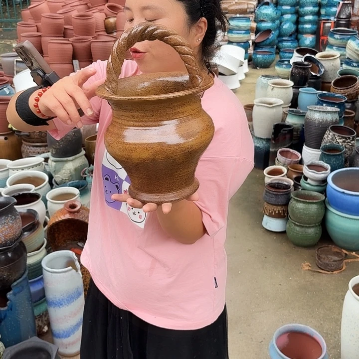 瑕疵一个盆子。