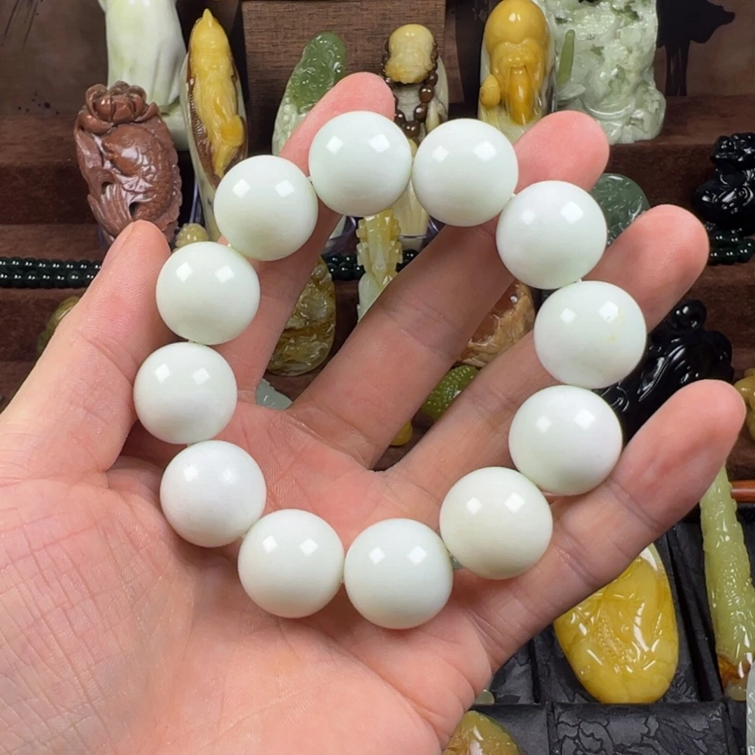 岫玉未镶嵌手把件天然岫玉