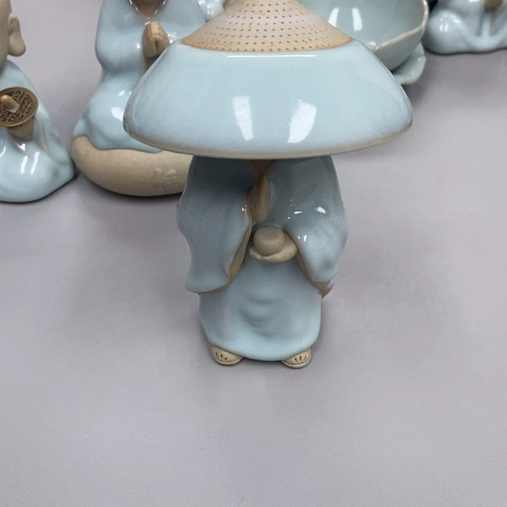 瓷东**工天青色站和尚……！天青色