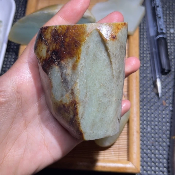 未镶嵌和田玉珠宝半成品