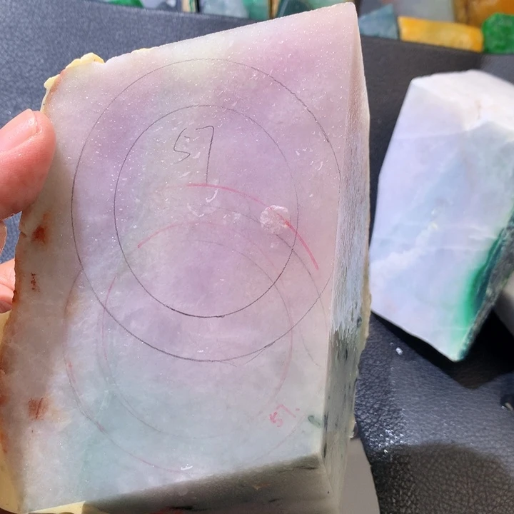 颈饰未镶嵌翡翠缅甸天然翡翠片料牌子珠子平安扣