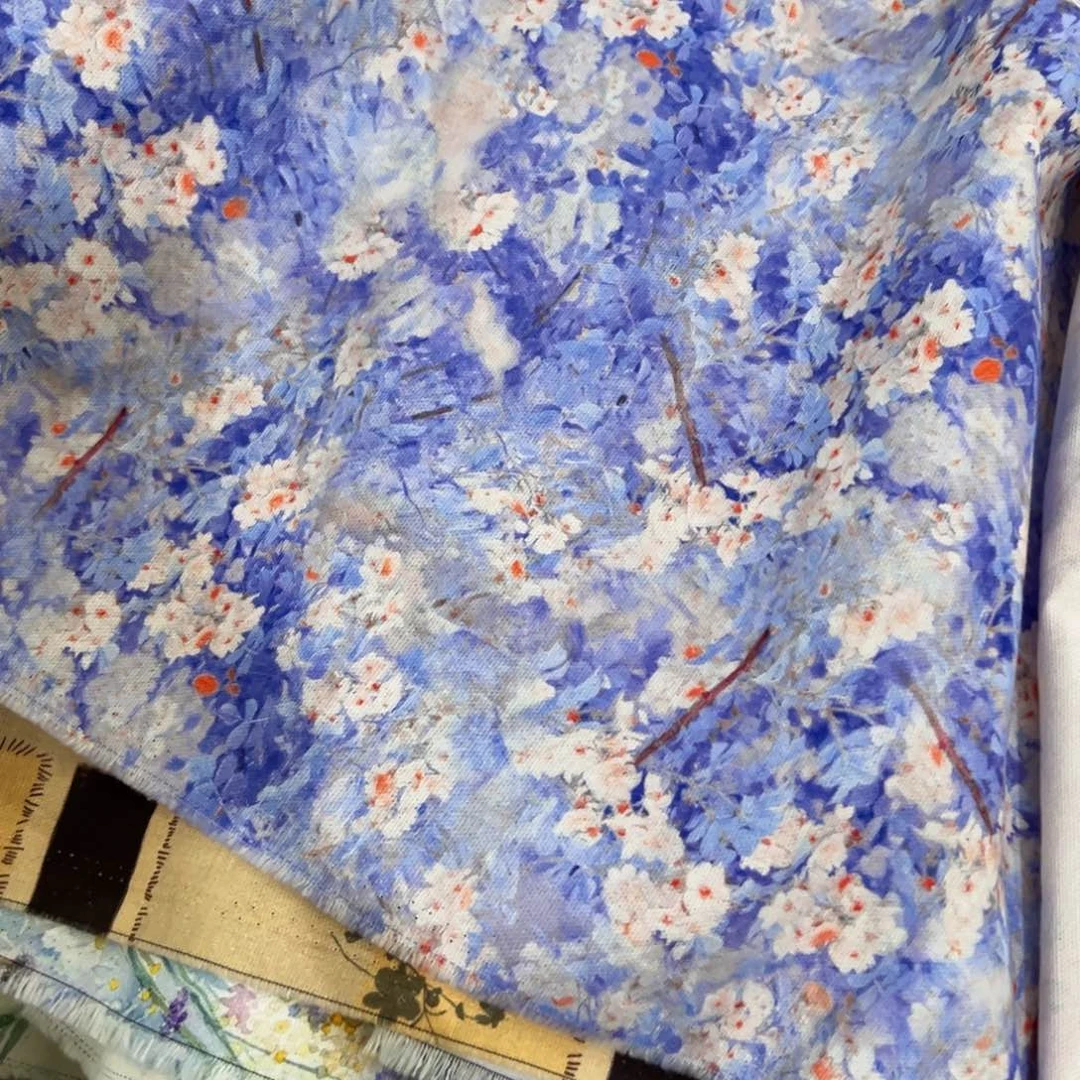 棉一米价纯棉定制底帆布1.5米宽果子B