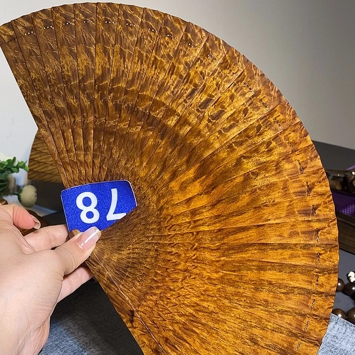 5***9扇子金丝楠木扇子