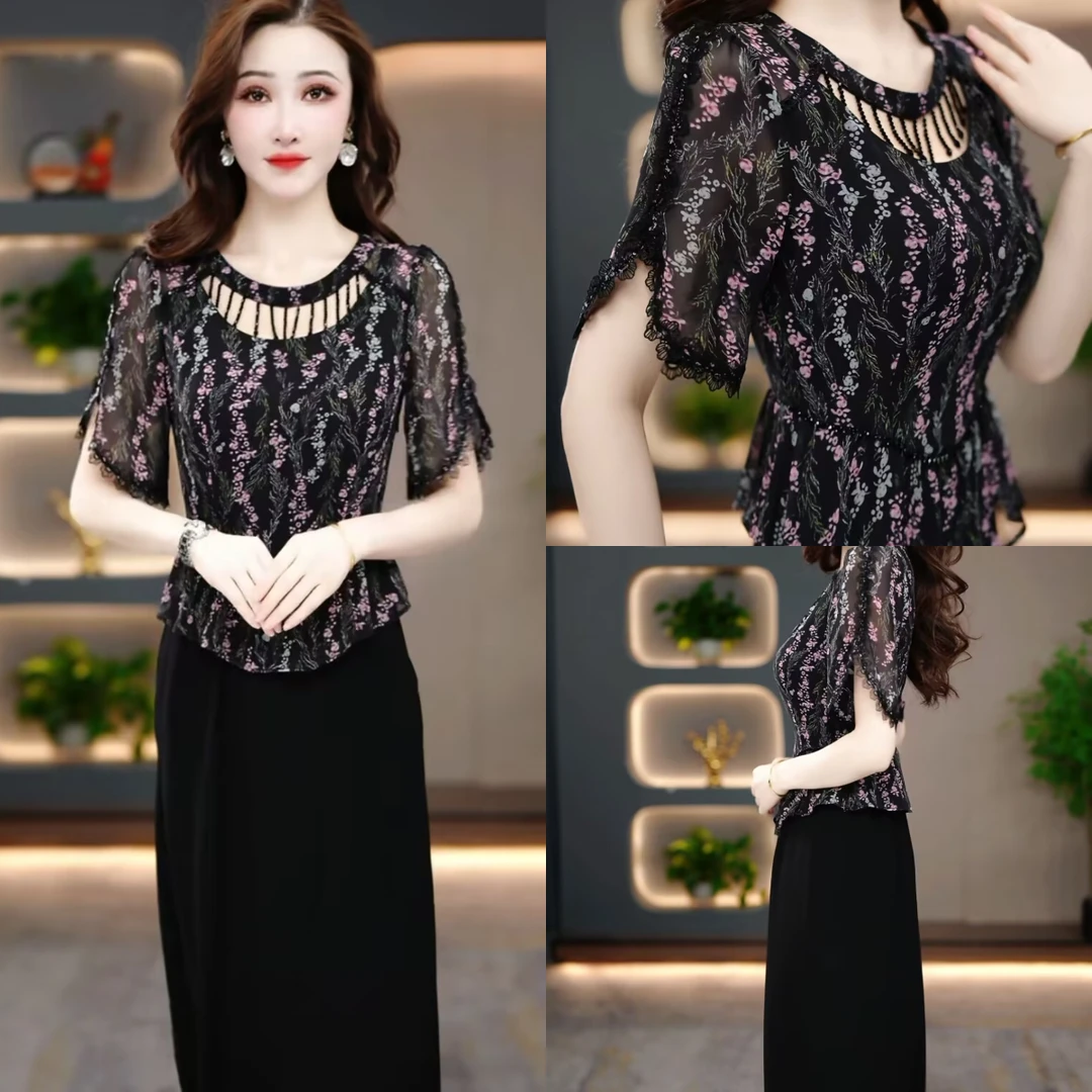 夏季时尚连衣裙2025新款气质显瘦时尚百搭收腰连衣裙MY25Y1299款