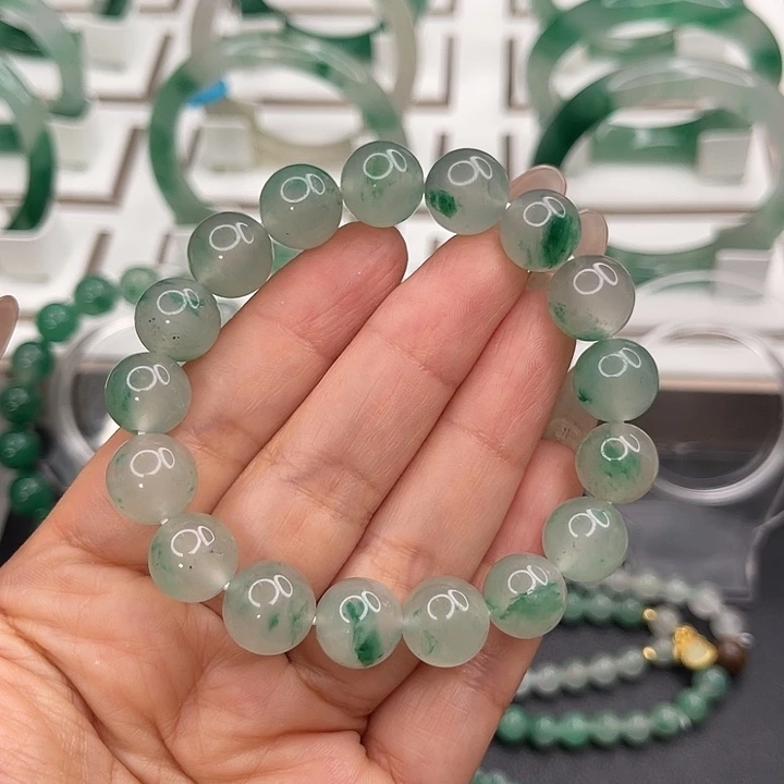 石英质玉手链未镶嵌兔**芽