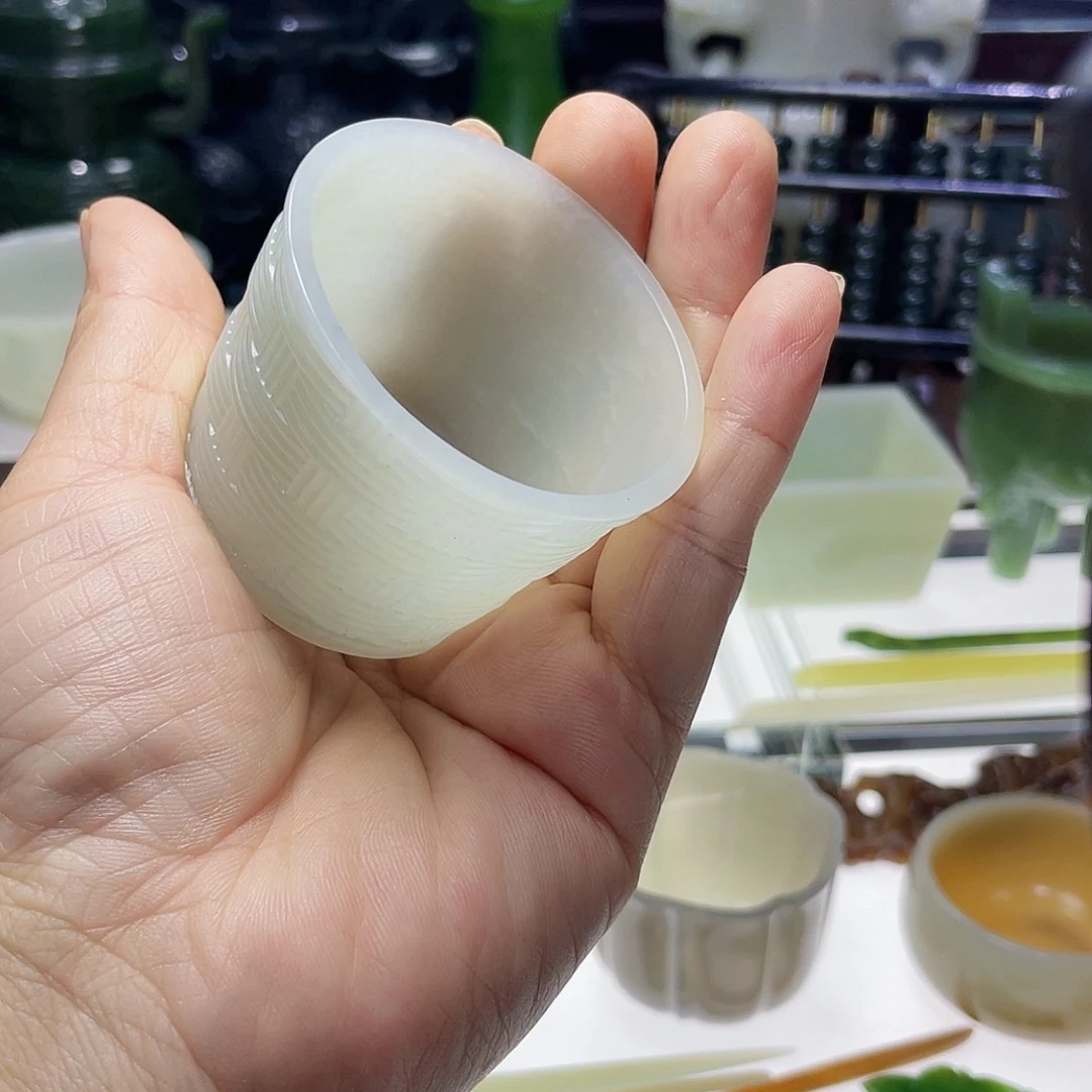 玉***崗和田玉未镶嵌挂件