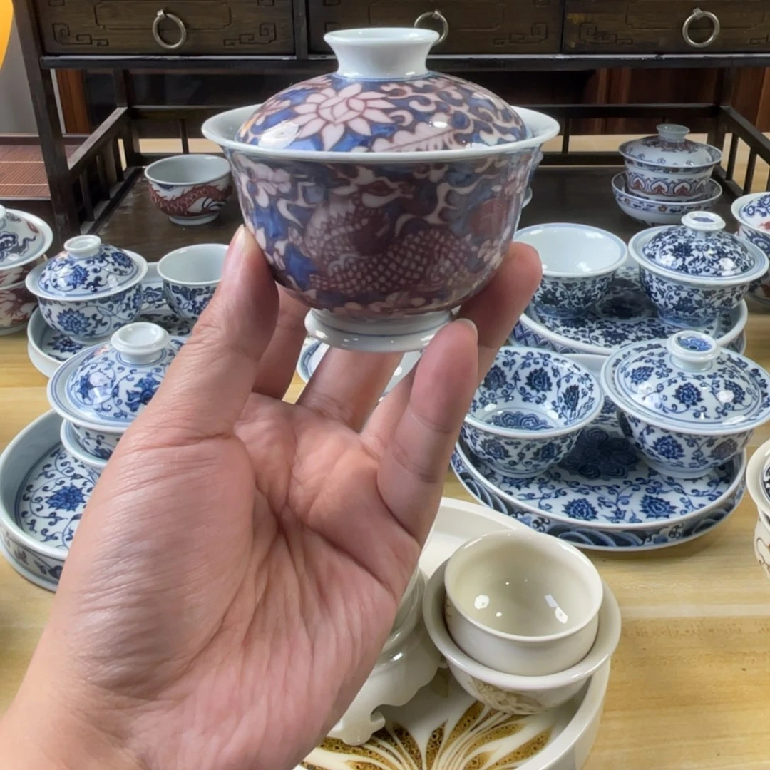 景德镇手工手绘茶具