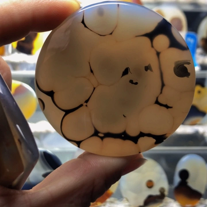 合金玛瑙/玉髓珠宝奇石10