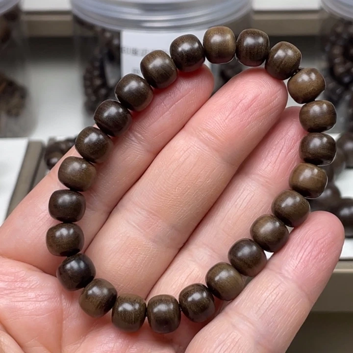 手串/手链檀香木迈索尔正区老山檀香0.8✖️0.9阴沉