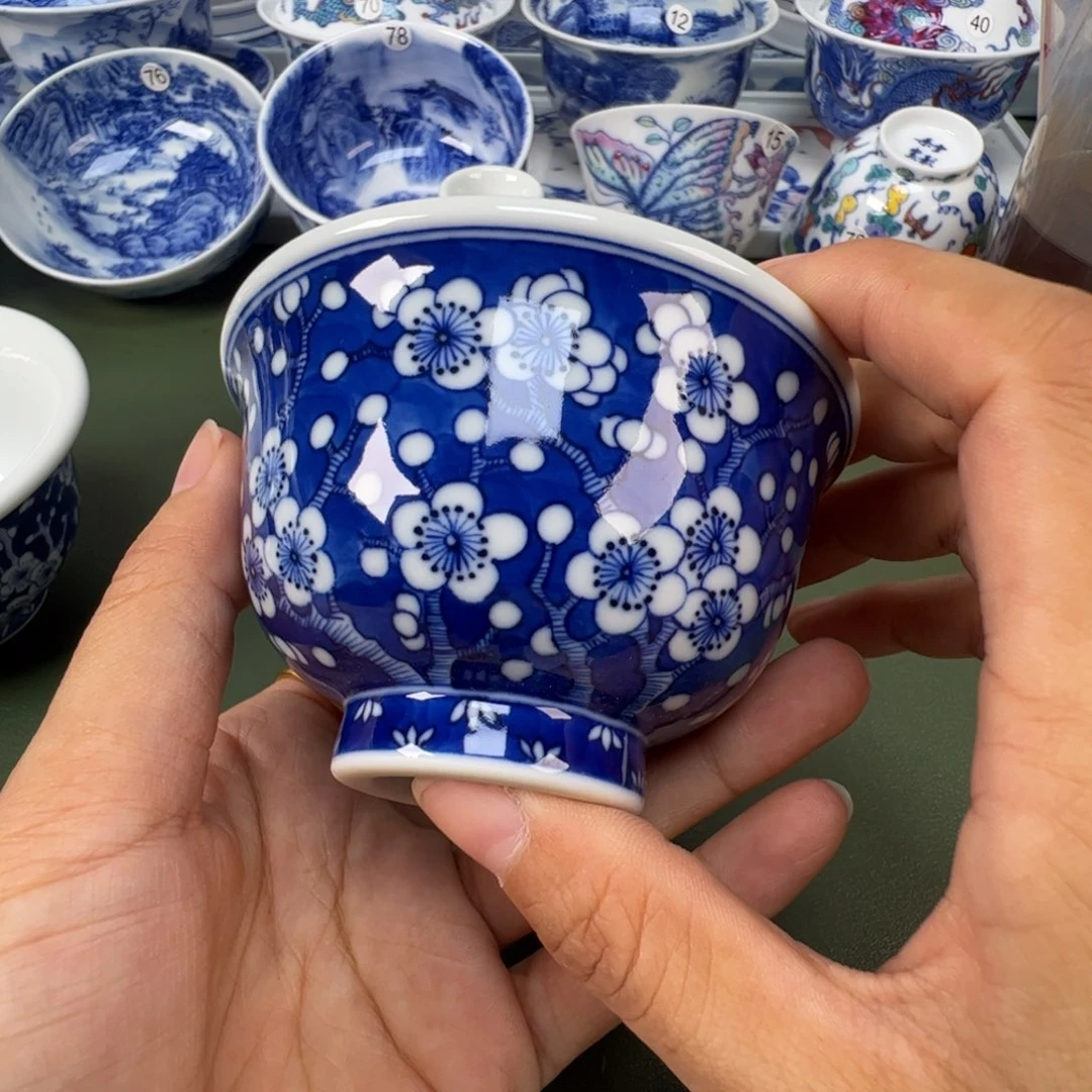 景德镇纯手工纯手绘茶具木木99