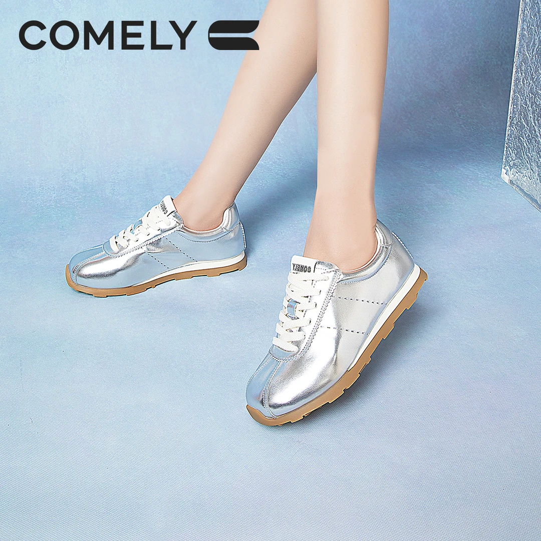【康莉COMELY】KBH2K610休闲阿甘鞋女软平底运动百搭女款小白鞋