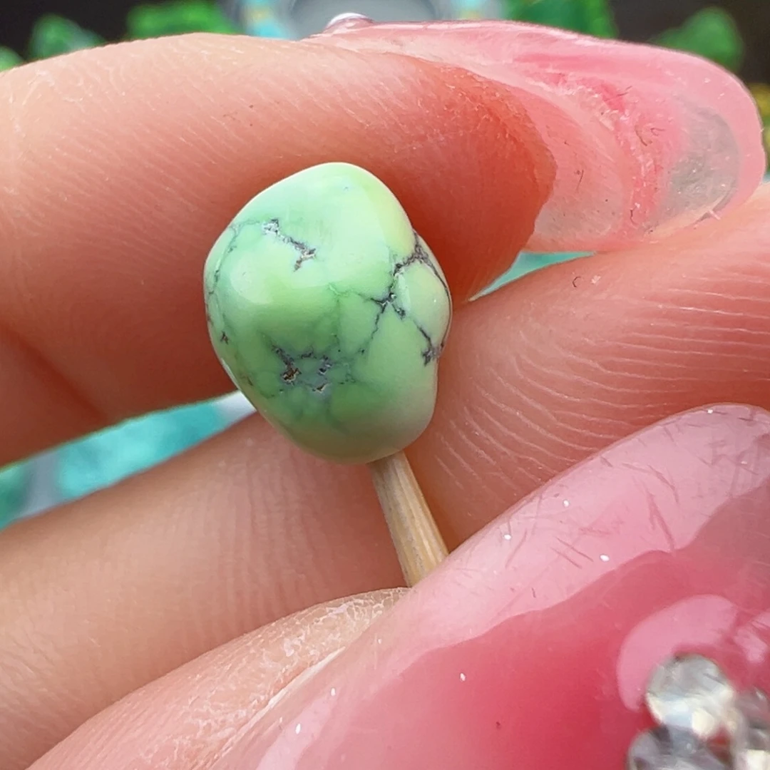 绿松石未镶嵌绿松石  主播万丽