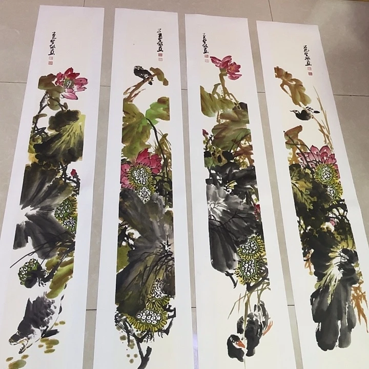 国画张圣敏先生纯手绘作品