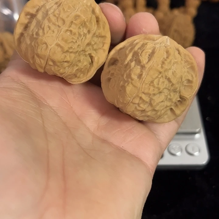 把件文玩核桃42左右练手南瓜墩，编号013
