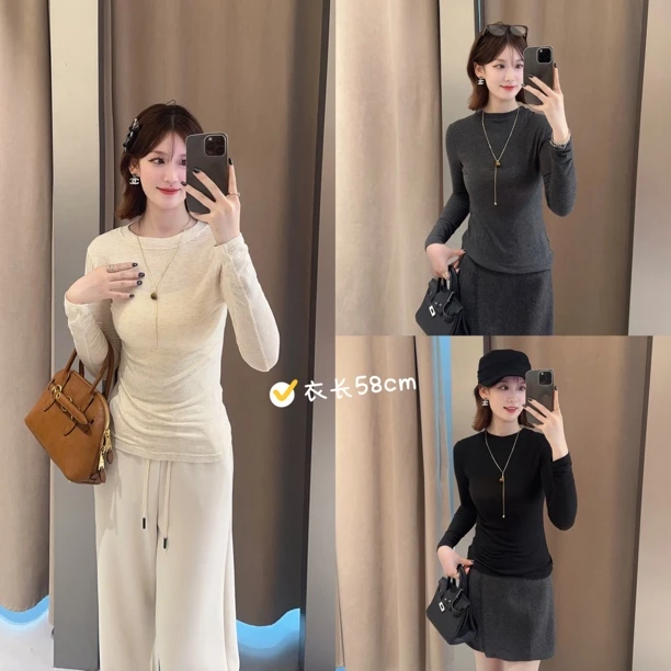 【YOUTH FILM】克什米尔~羊绒打底衫5058